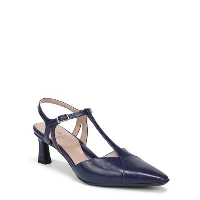 Naturalizer Women's Torin Slingback Sandal, Blue, 7M