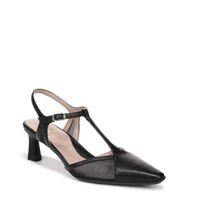 Naturalizer Women's Torin Slingback Sandal, Black, 6.5W