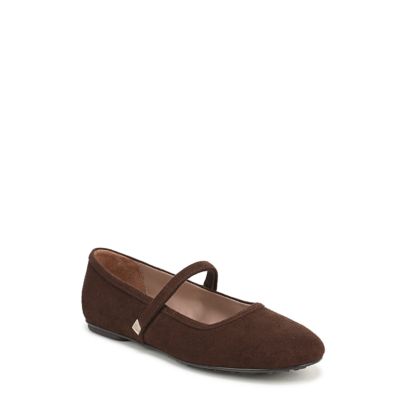 Naturalizer Women's Ashanti Mary Jane Flat, Dark Brown, 9M