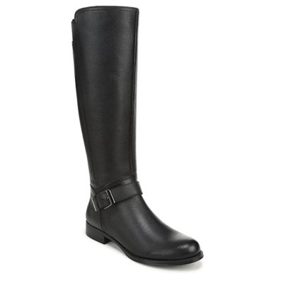 Naturalizer Women's Juno Extra Wide Calf Knee High Boot, Black, 11W