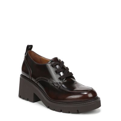 Naturalizer Women's Jacie Platform Oxford, Dark Brown, 10W