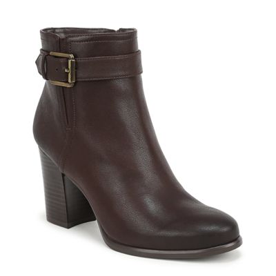 Naturalizer Women's Solana Ankle Bootie, Dark Brown, 11W