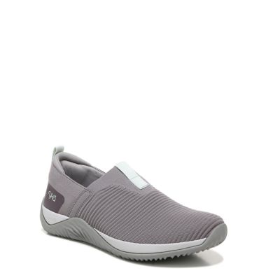 Ryka Women's Echo Knit Slip On Sneaker, Grey, 10W