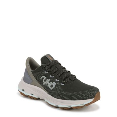 Ryka Women's Devotion X TR Trail Walking Sneaker, Green, 12M