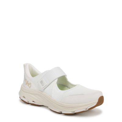Ryka Women's Devotion Max Mary Jane Walking Sneaker, White, 12W