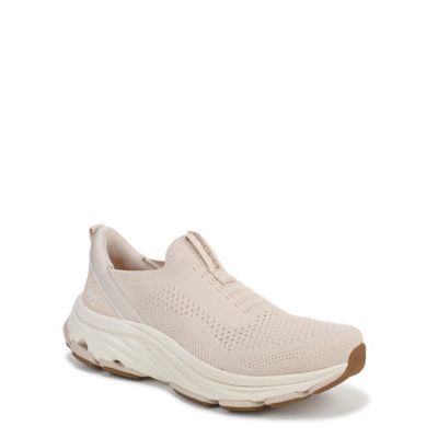 Ryka Women's Devotion Max Knit Slip On Sneaker, Beige, 12W