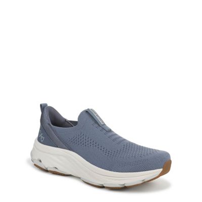 Ryka Women's Devotion Max Knit Slip On Sneaker, Blue, 7.5W