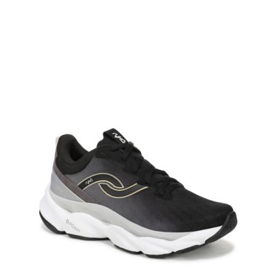 Ryka Women's Elevate Lx Walking Sneaker, Black, 11M