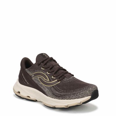 Ryka Women's Devotion X 2 Walking Sneaker, Brown, 10W