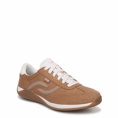 Ryka Women's Era Lace Up Sneaker, Brown, 12W