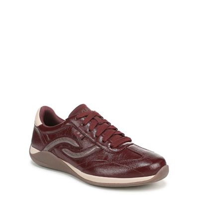 Ryka Women's Era Lace Up Sneaker, Red, 11W