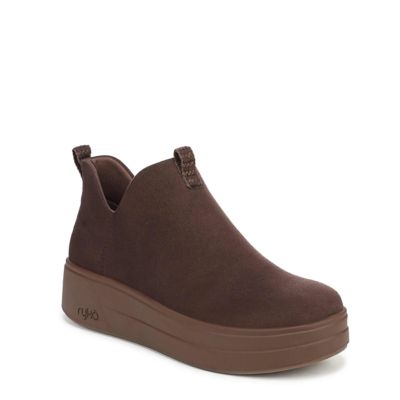 Ryka Women's Vivie Ankle Bootie, Brown, 12W