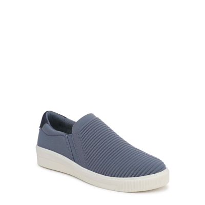 Ryka Women's Viv Ease Knit Slip On Sneaker, Blue, 12W
