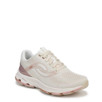 Ryka Women's Devo Stride Lx Walking Sneaker, Beige, 12W