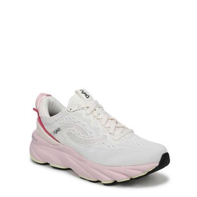 Ryka Women's Distance Lx Running Sneaker, White, 9.5M