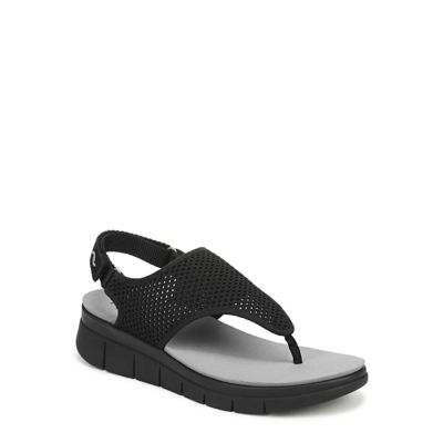Ryka Women's Epic Thong Sandal, Black, 12W