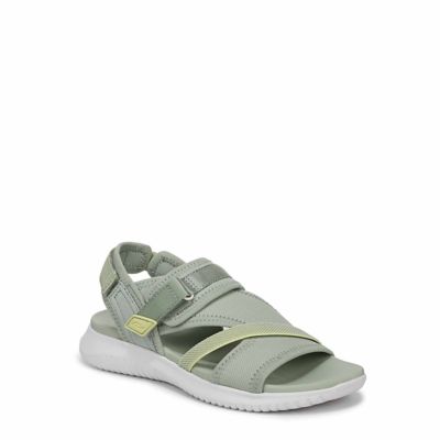 Ryka Women's Joy Strappy Sandal, Green, 12W