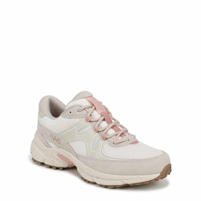 Ryka Women's Skyway Tr Hikikng Sneaker, Beige, 12W