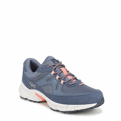 Ryka Women's Skyway Tr Hikikng Sneaker, Blue, 6.5W