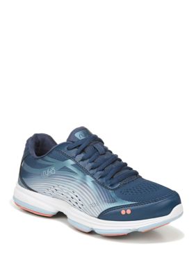 Ryka Women's Devotion Plus 3 Walking Sneaker, Navy Blue, 9.5W
