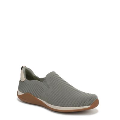 Ryka Women's Era Knit Slip On Sneaker, Green, 10W