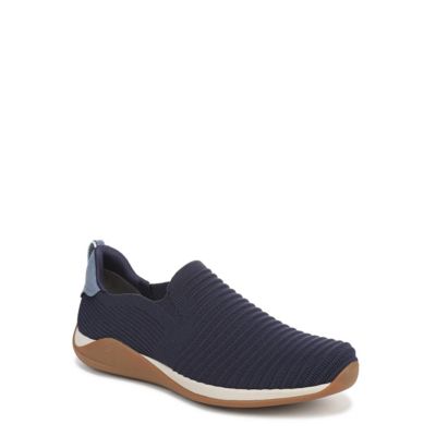 Ryka Women's Era Knit Slip On Sneaker, Blue, 12W