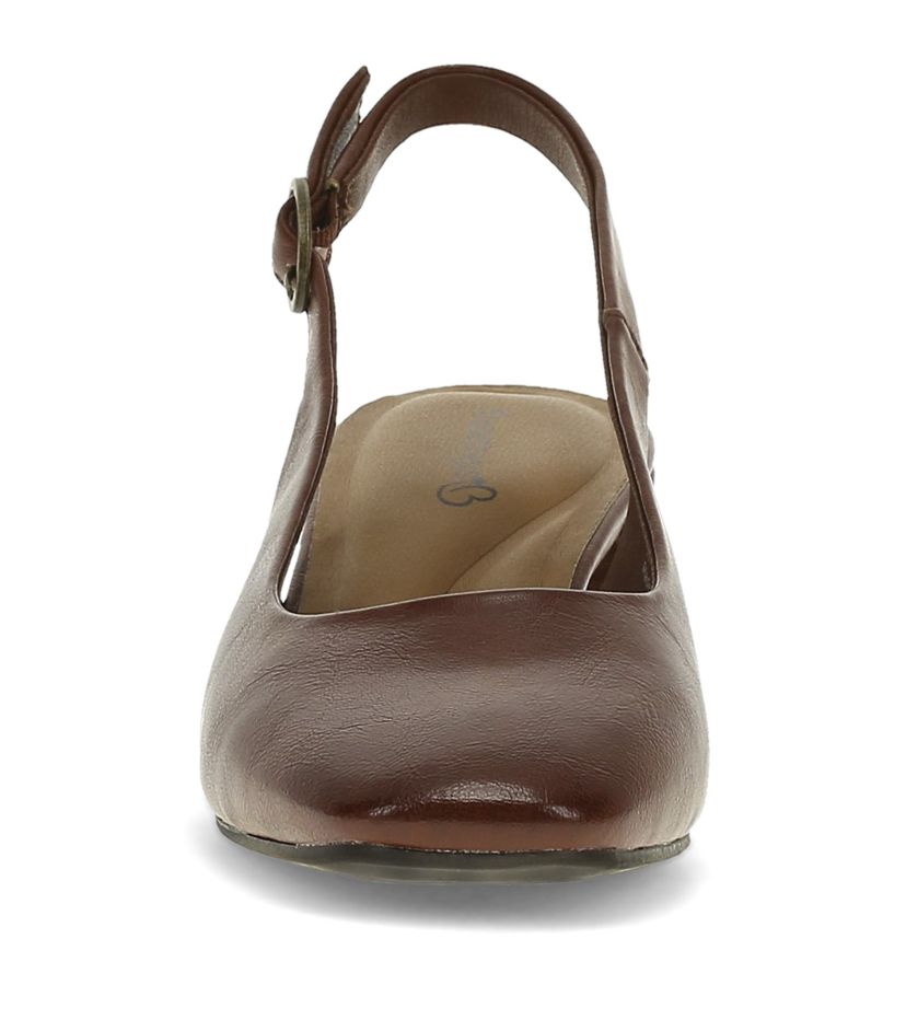 Ester Block Heel Slingback Pump