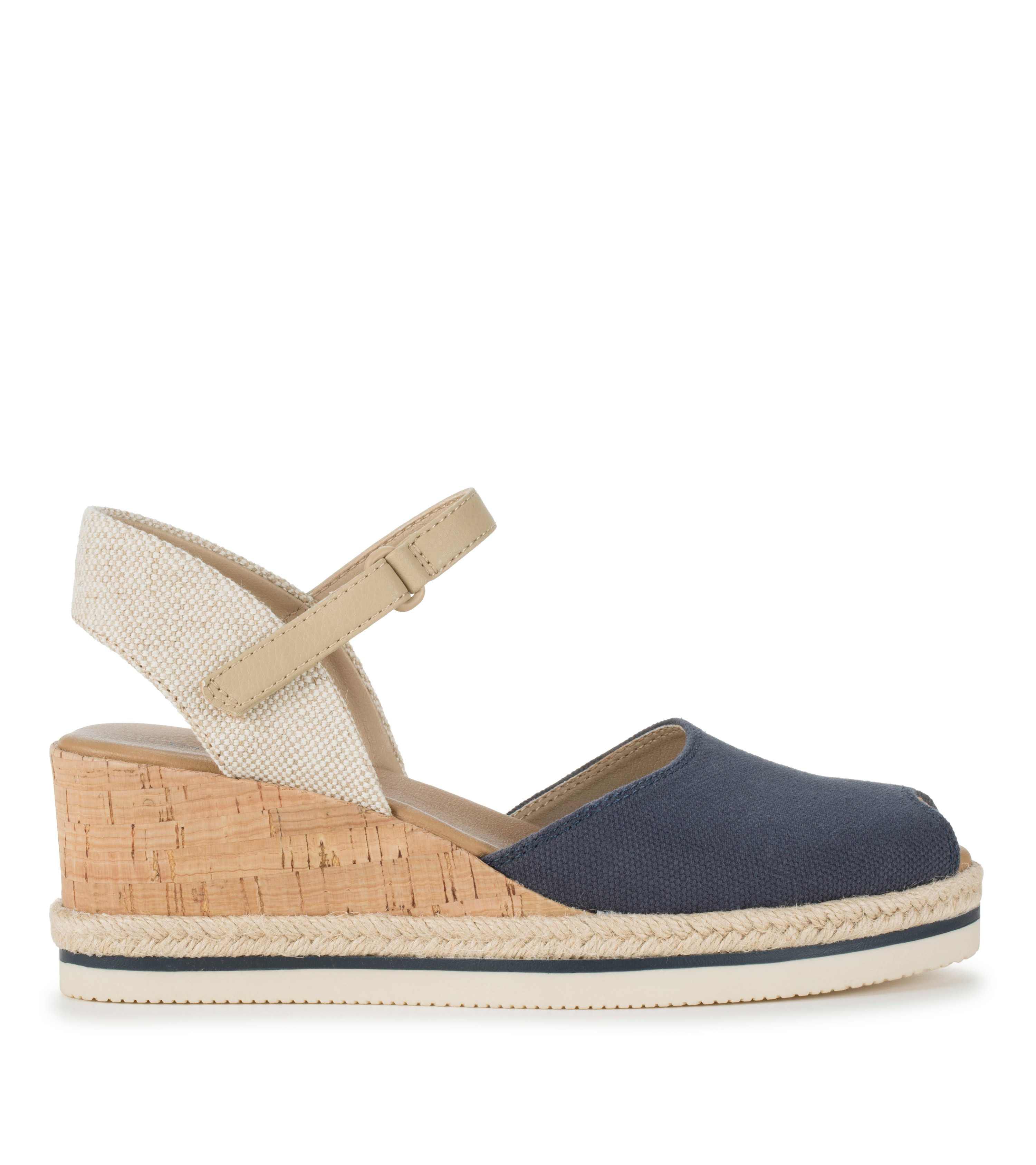 Acadia Peep Toe Wedge Sandal
