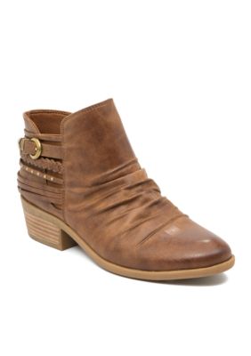 belk gray booties