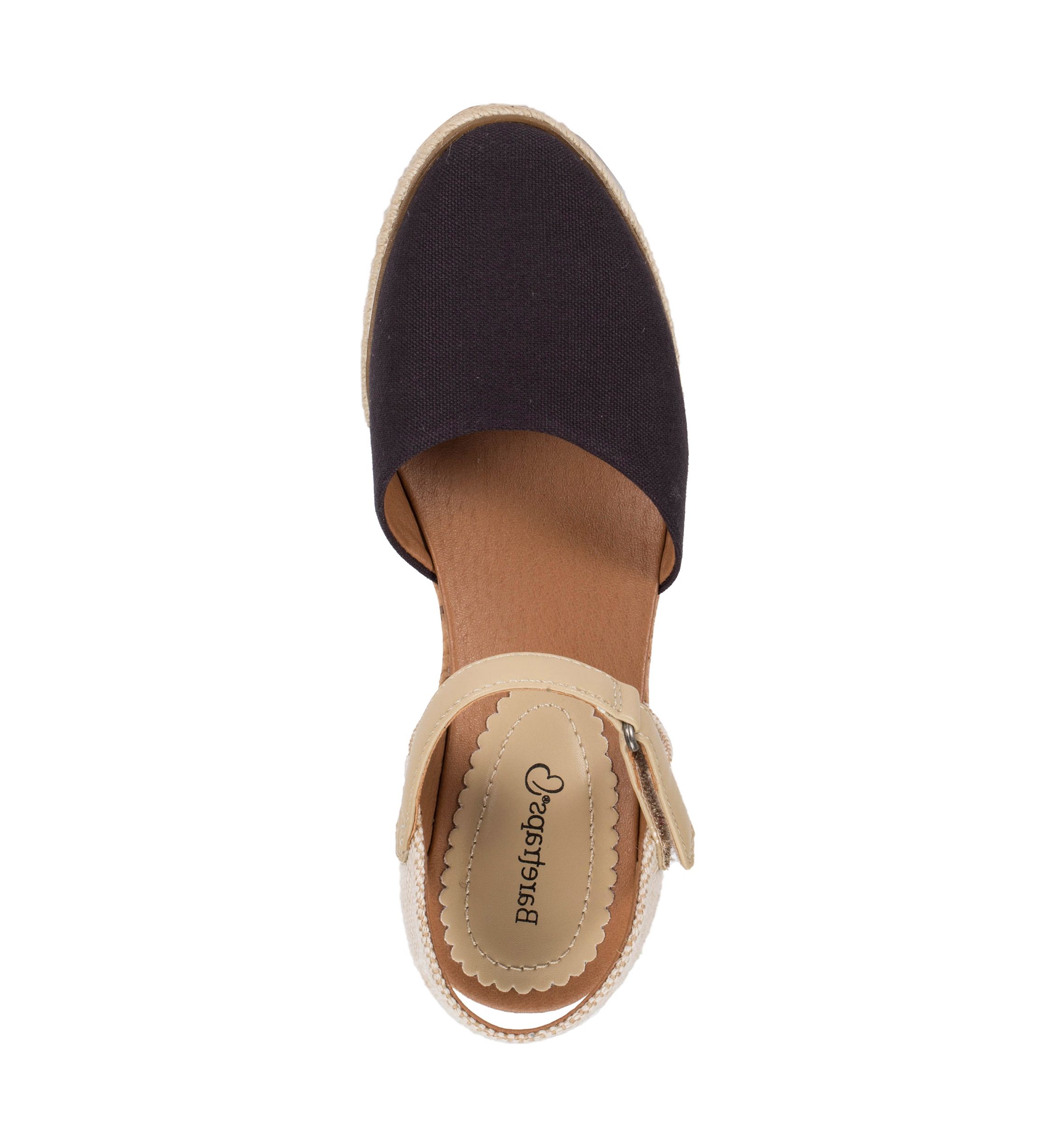 Ocean Closed Toe Wedge Sandal