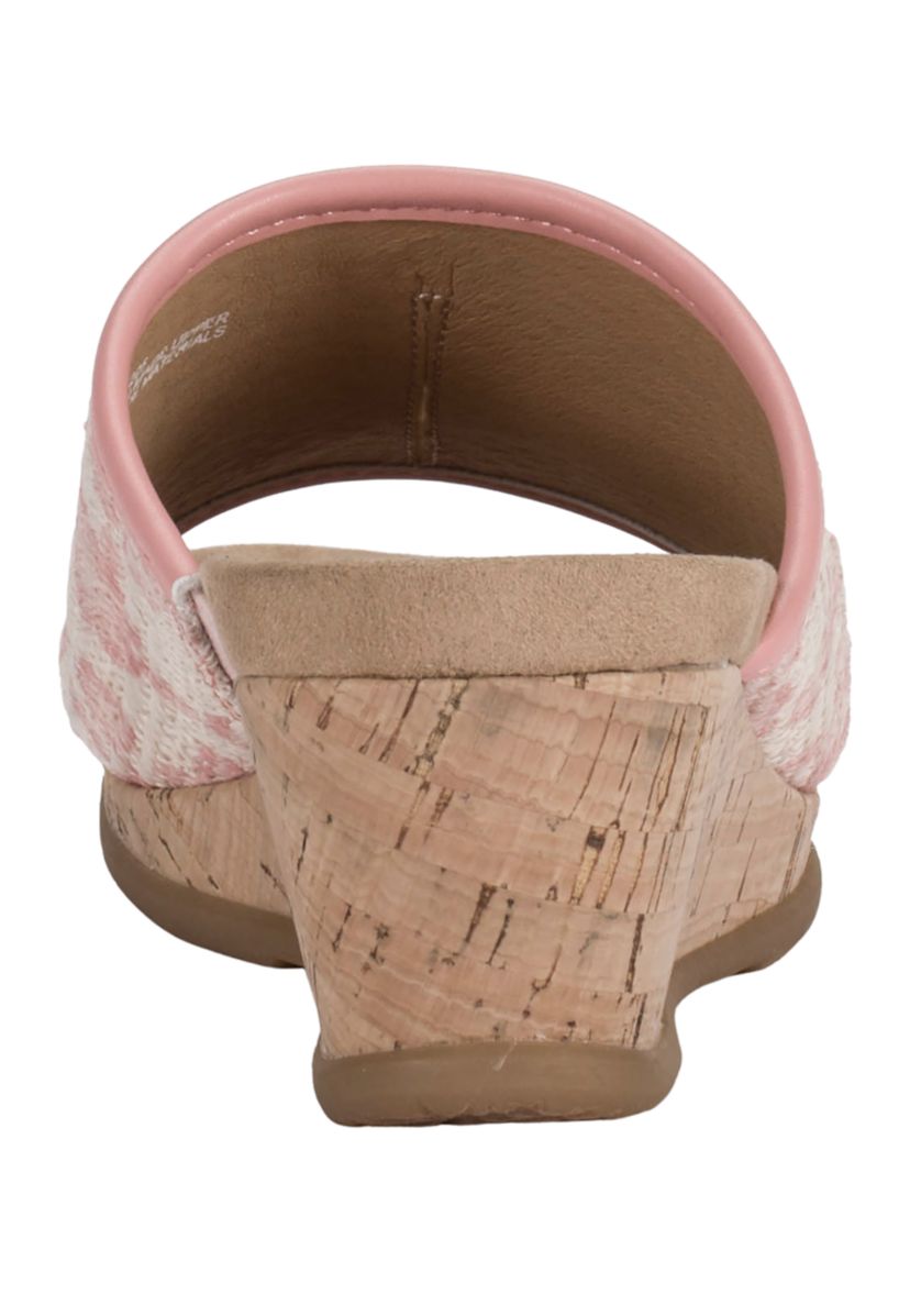 Flossey Wedge Sandals 