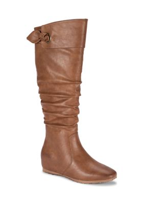 Baretraps Sable Tall Shaft Wedge Boots belk