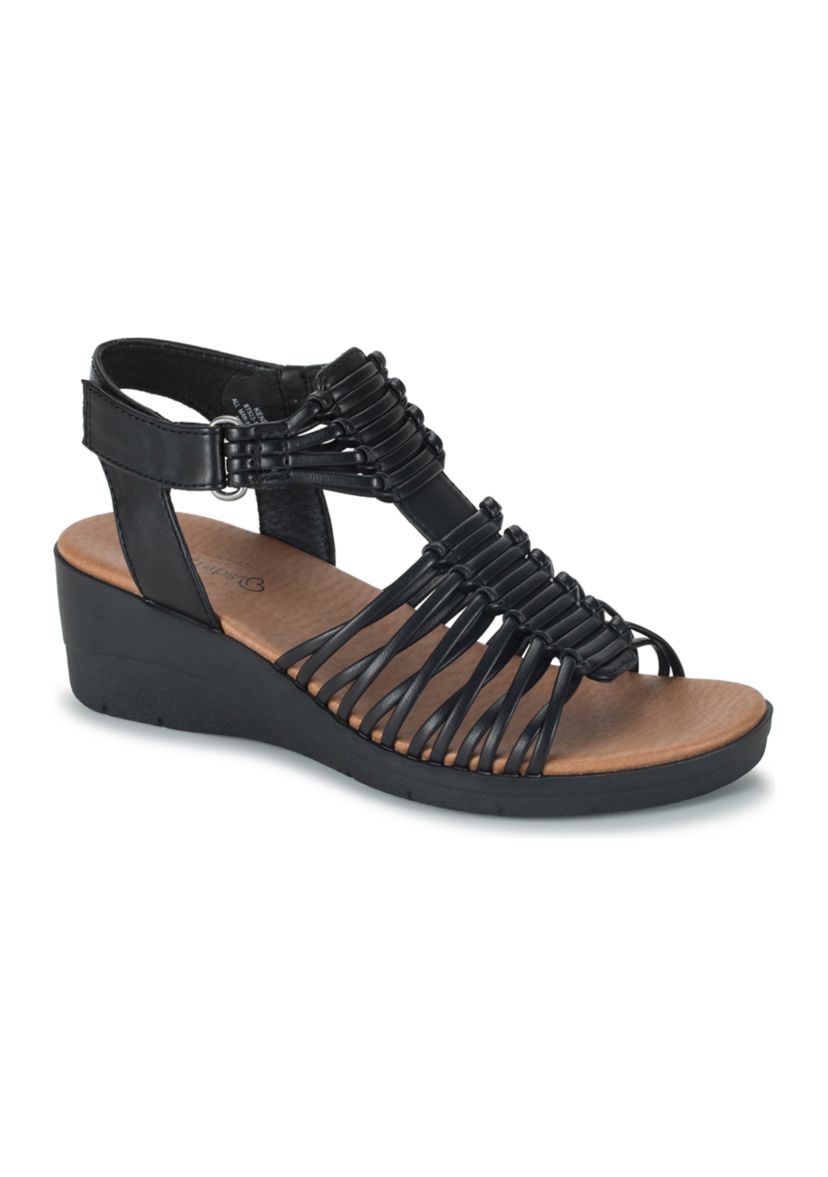Kendra Wedge Sandals