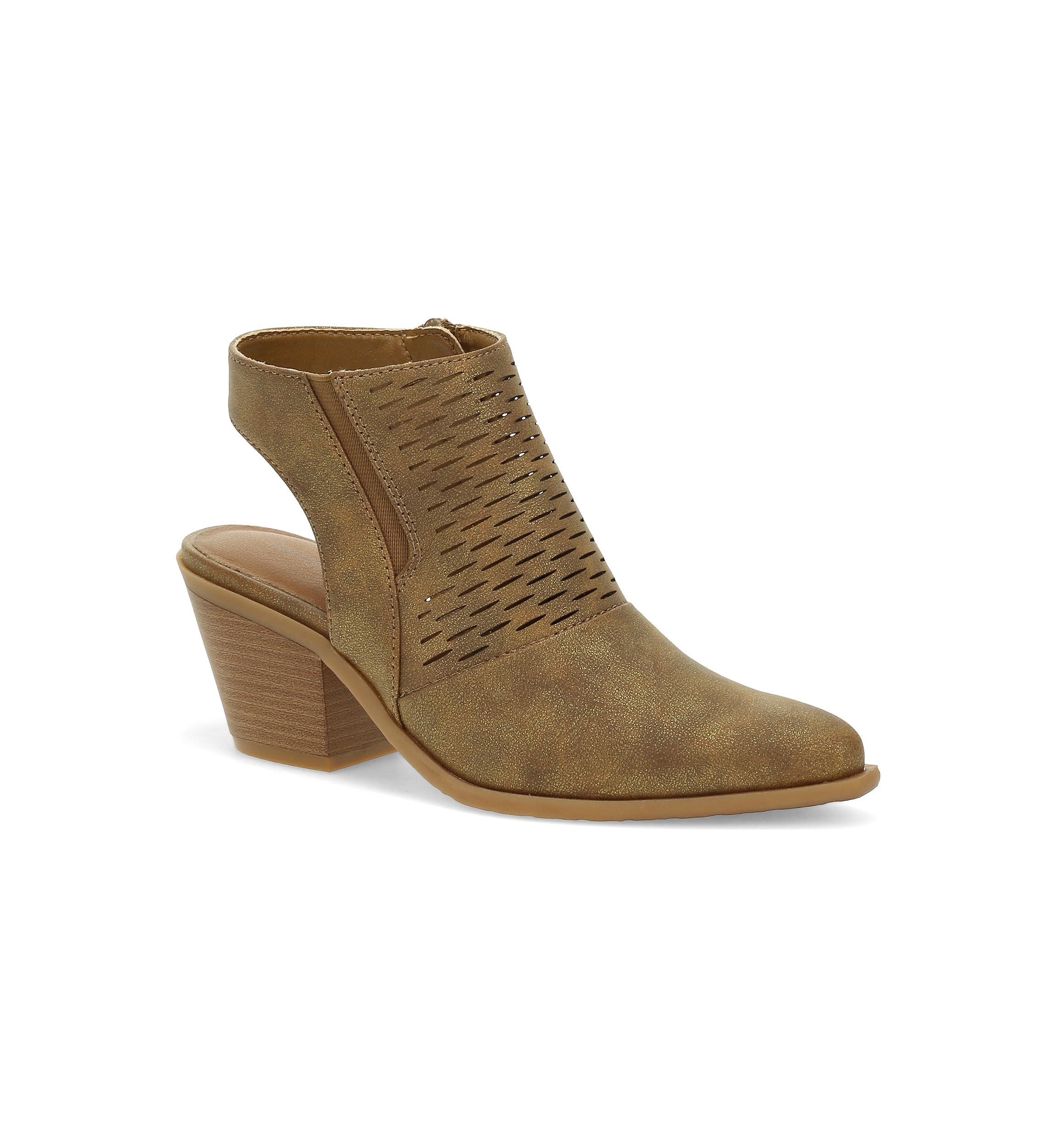Yangley Open Back Booties