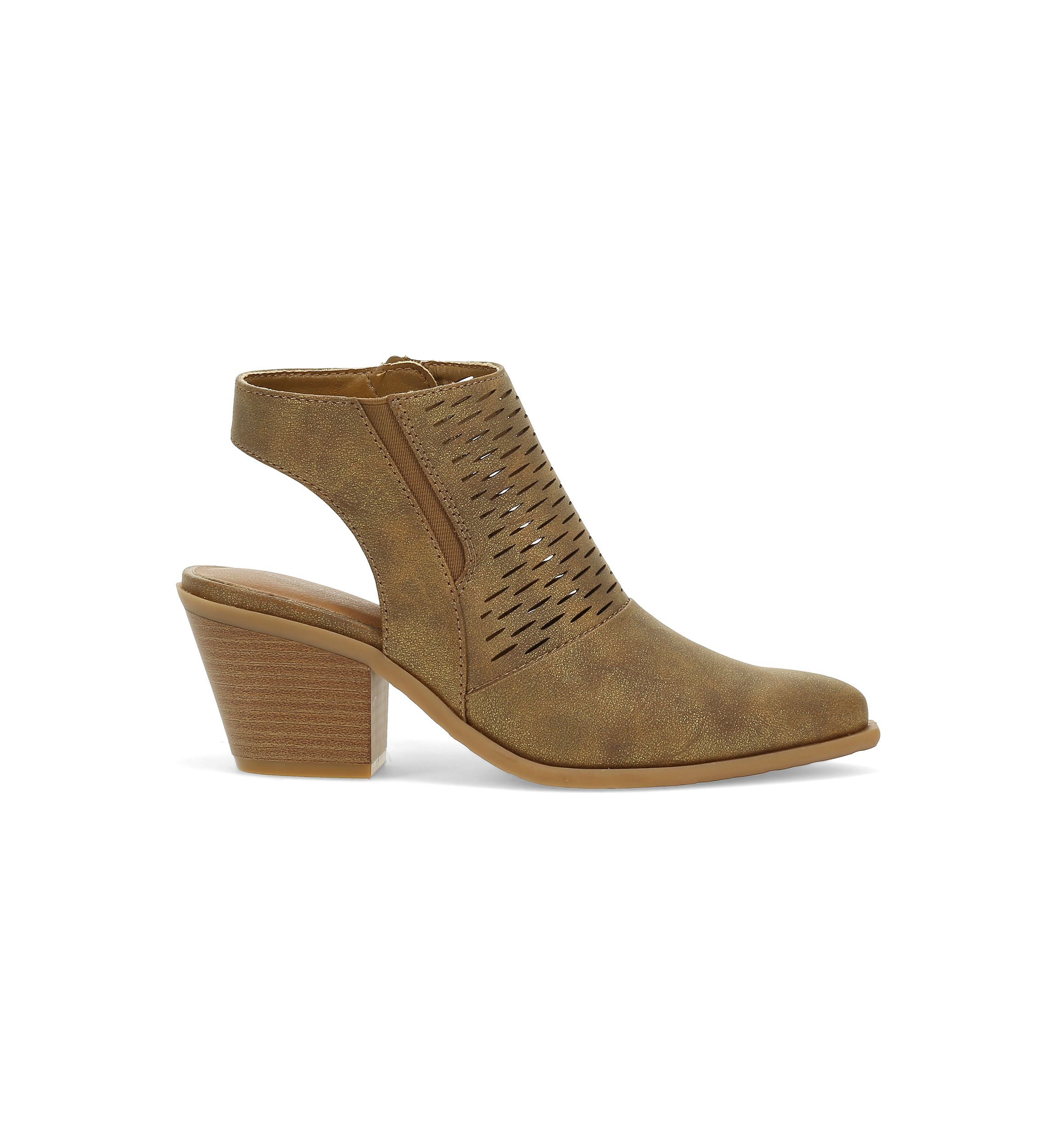 Yangley Open Back Booties