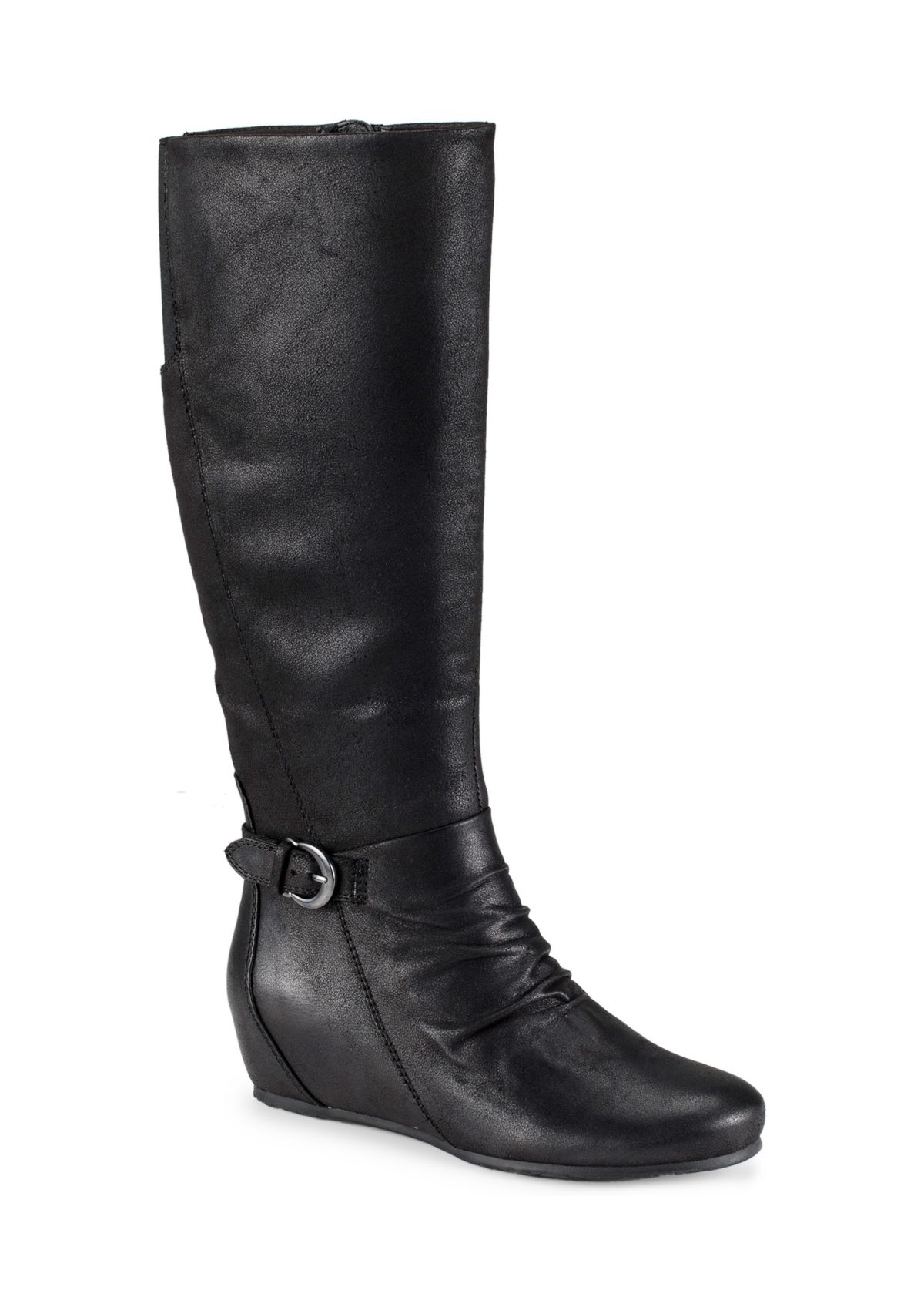 Sammy Wedge Boots - Wide Width Wide Calf