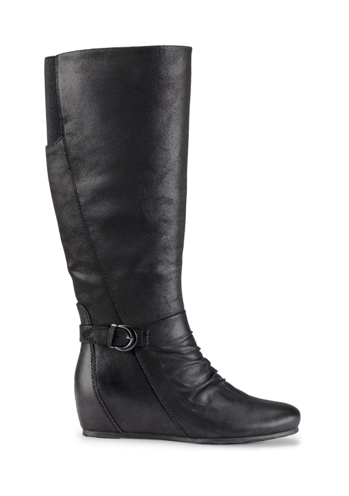 Sammy Wedge Boots - Wide Width Wide Calf