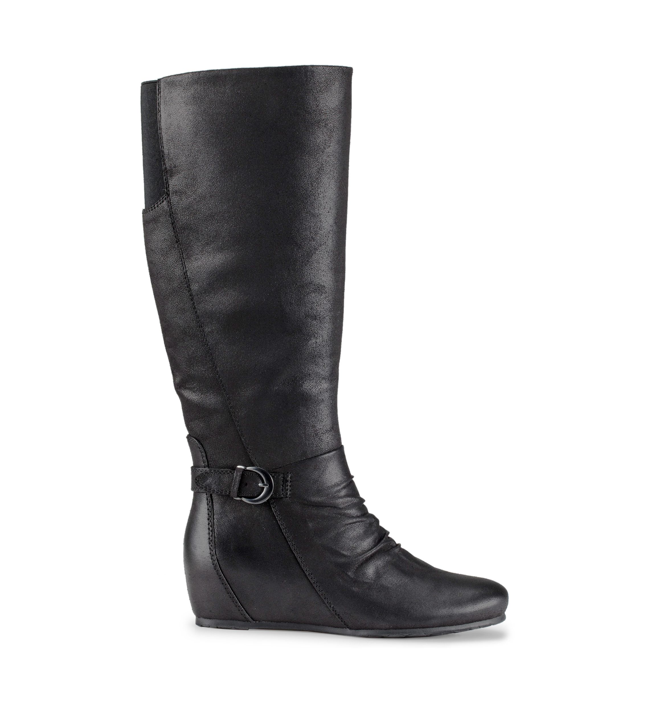 Sammy Wedge Boots - Wide Width Wide Calf