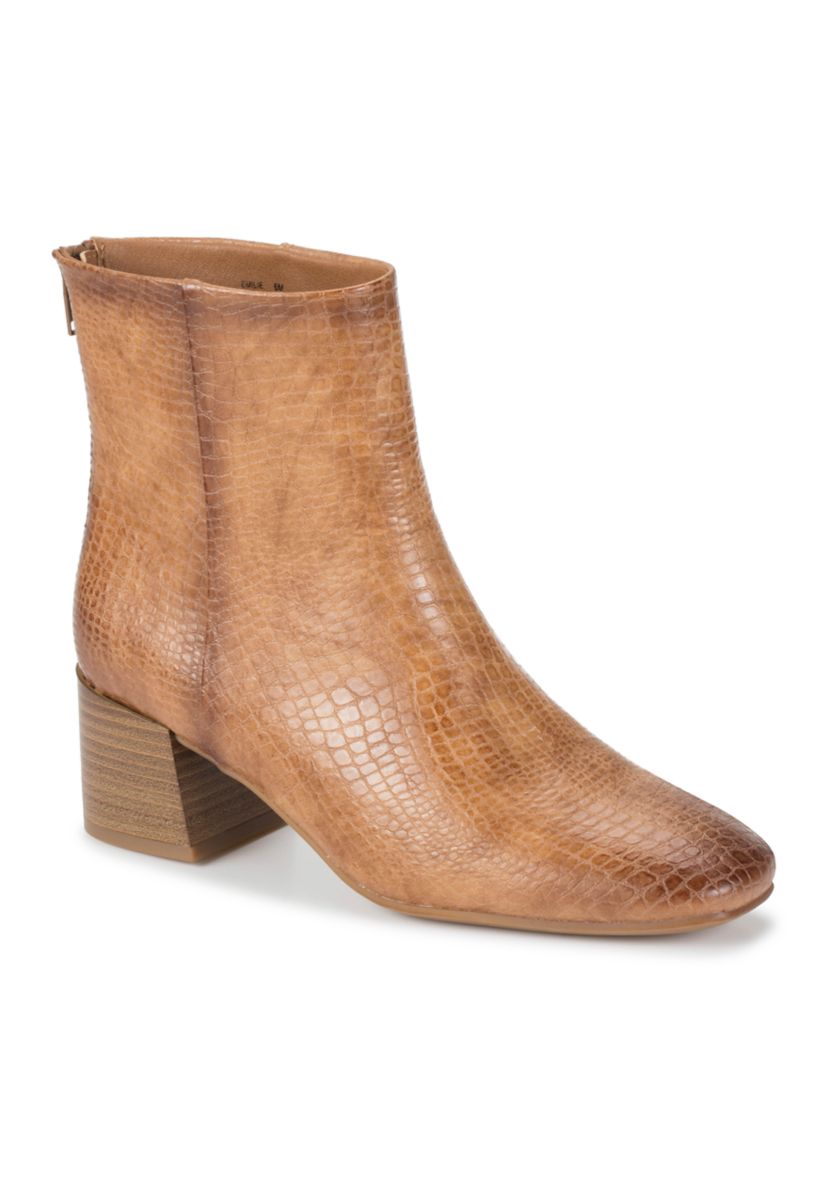Emilie Block Heel Booties