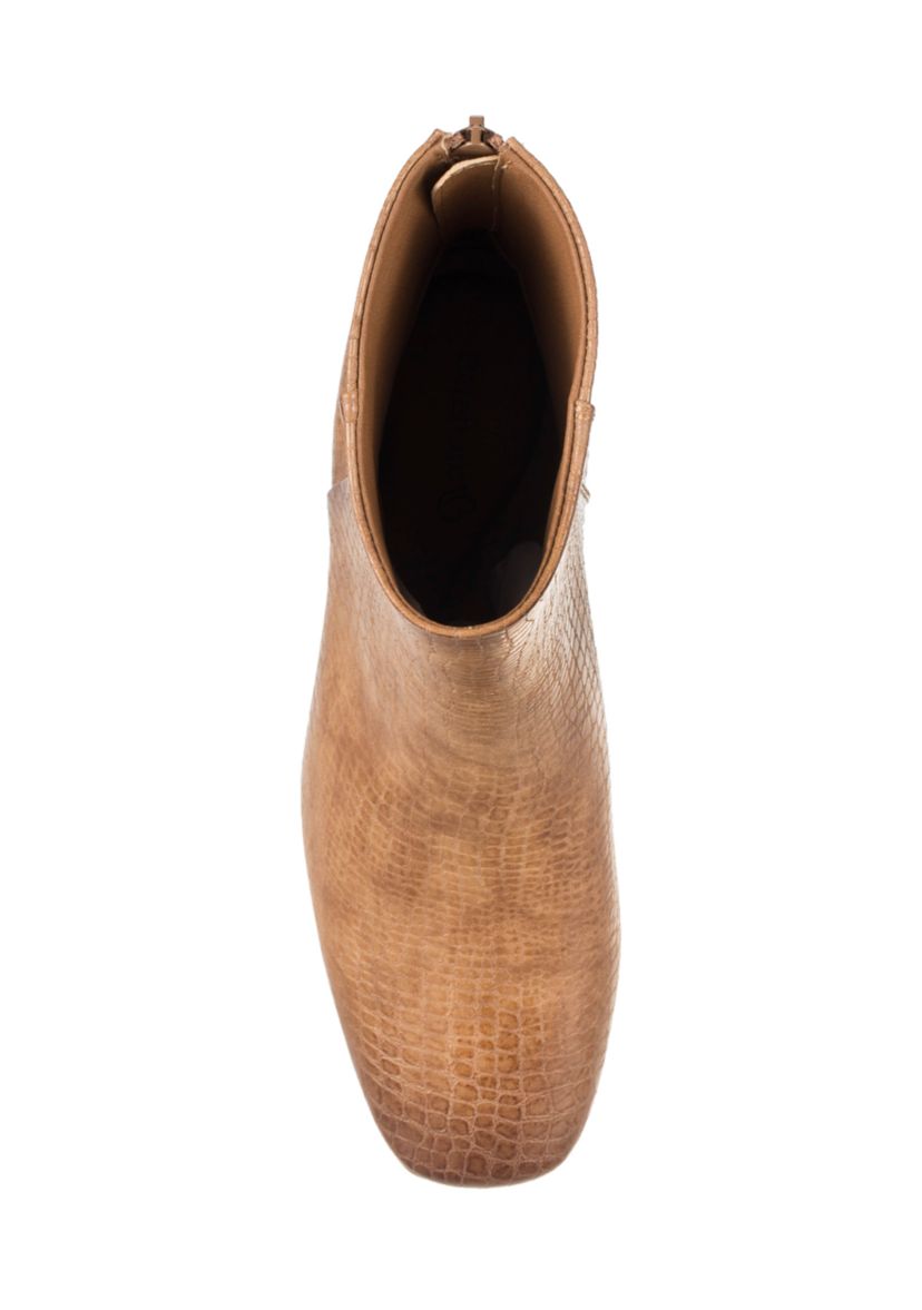 Emilie Block Heel Booties
