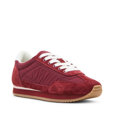 Blondo Women's Ersula Sneaker, Burgundy, 6.5M