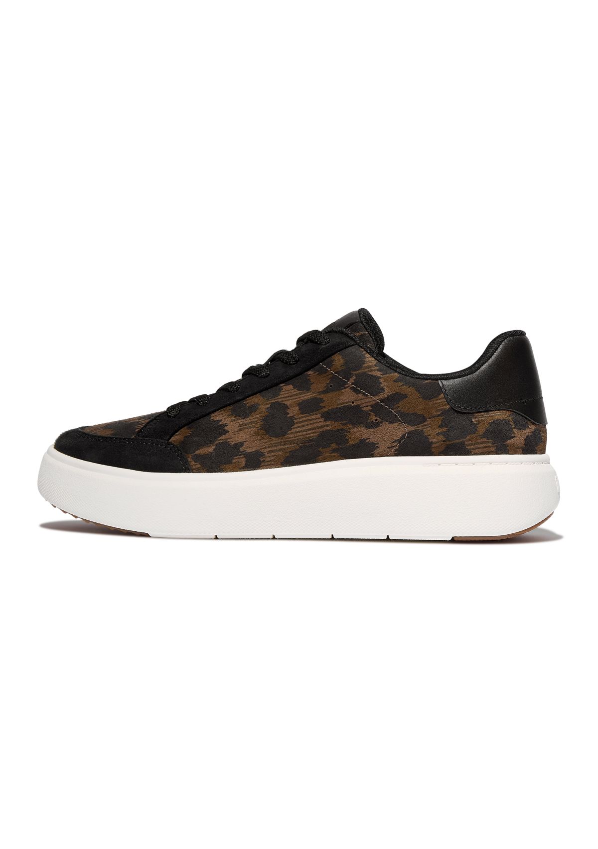 Leopard Suede Sneakers