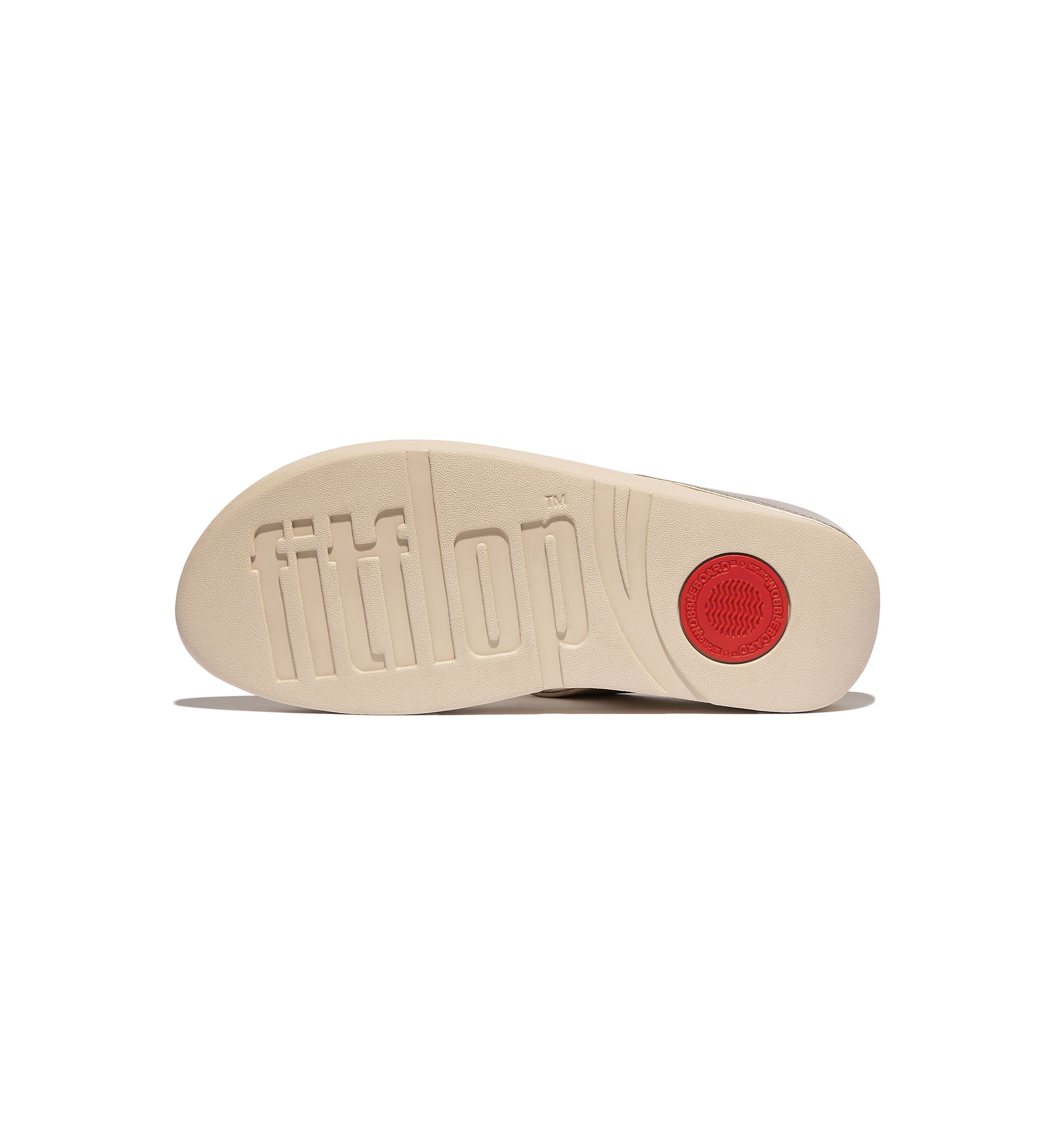 Fino Beadie-Button Metallix Toe-Post Sandals 