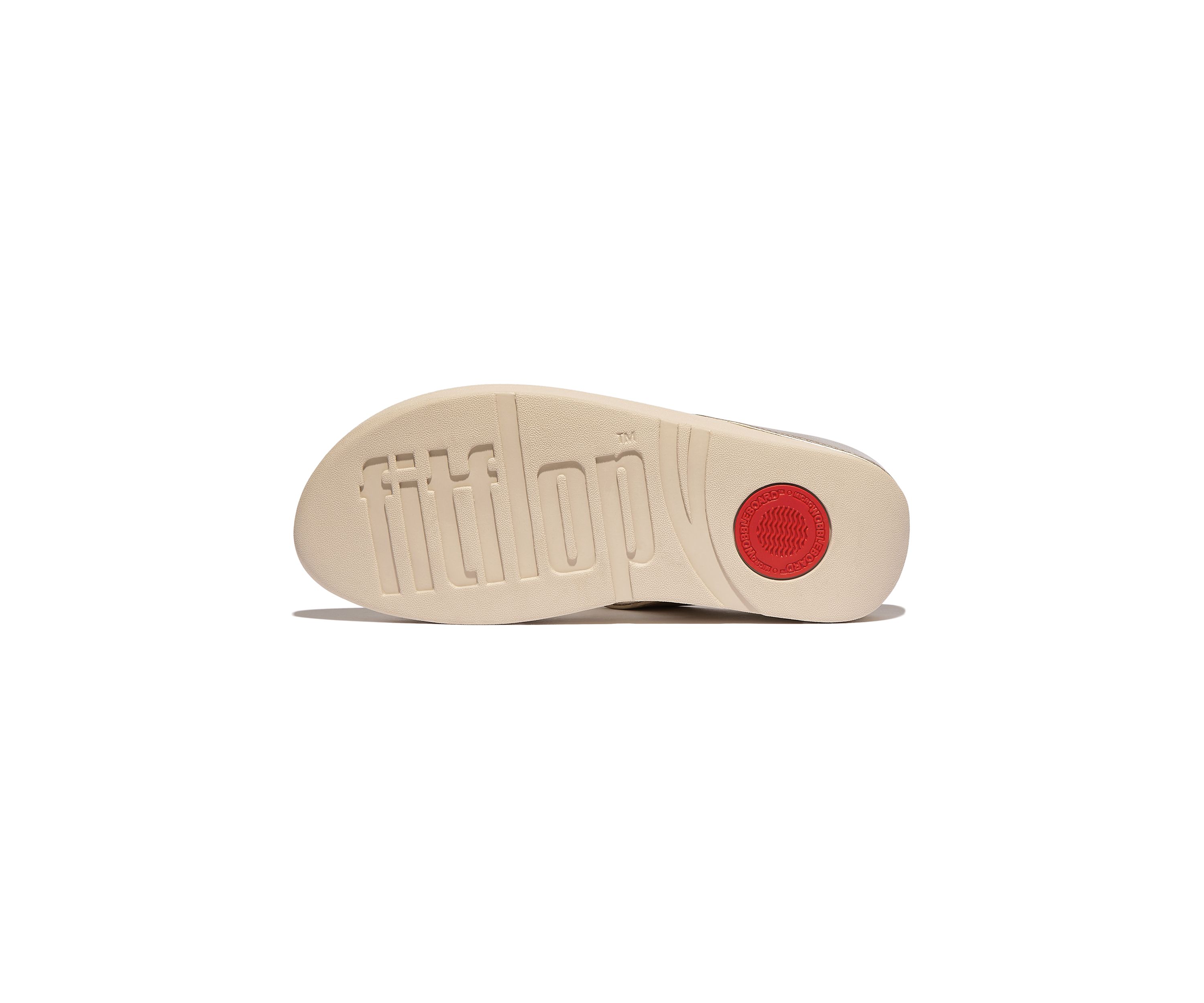 Fino Beadie-Button Metallix Toe-Post Sandals 