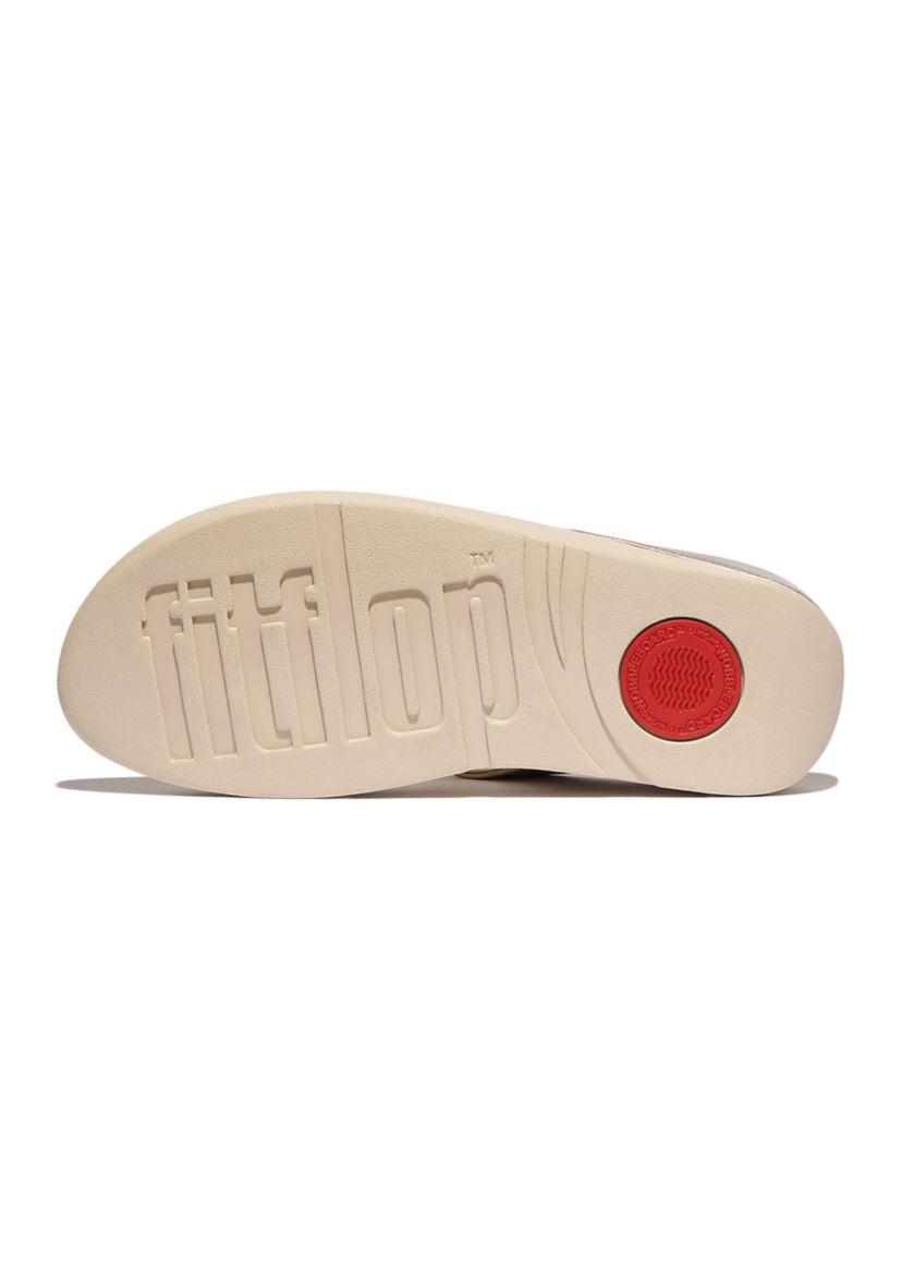 Fino Beadie-Button Metallix Toe-Post Sandals 
