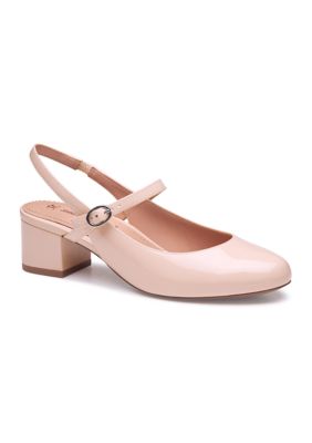 Johnston & Murphy Women's Sienna Mary Jane Slingback Heels, 7.5M