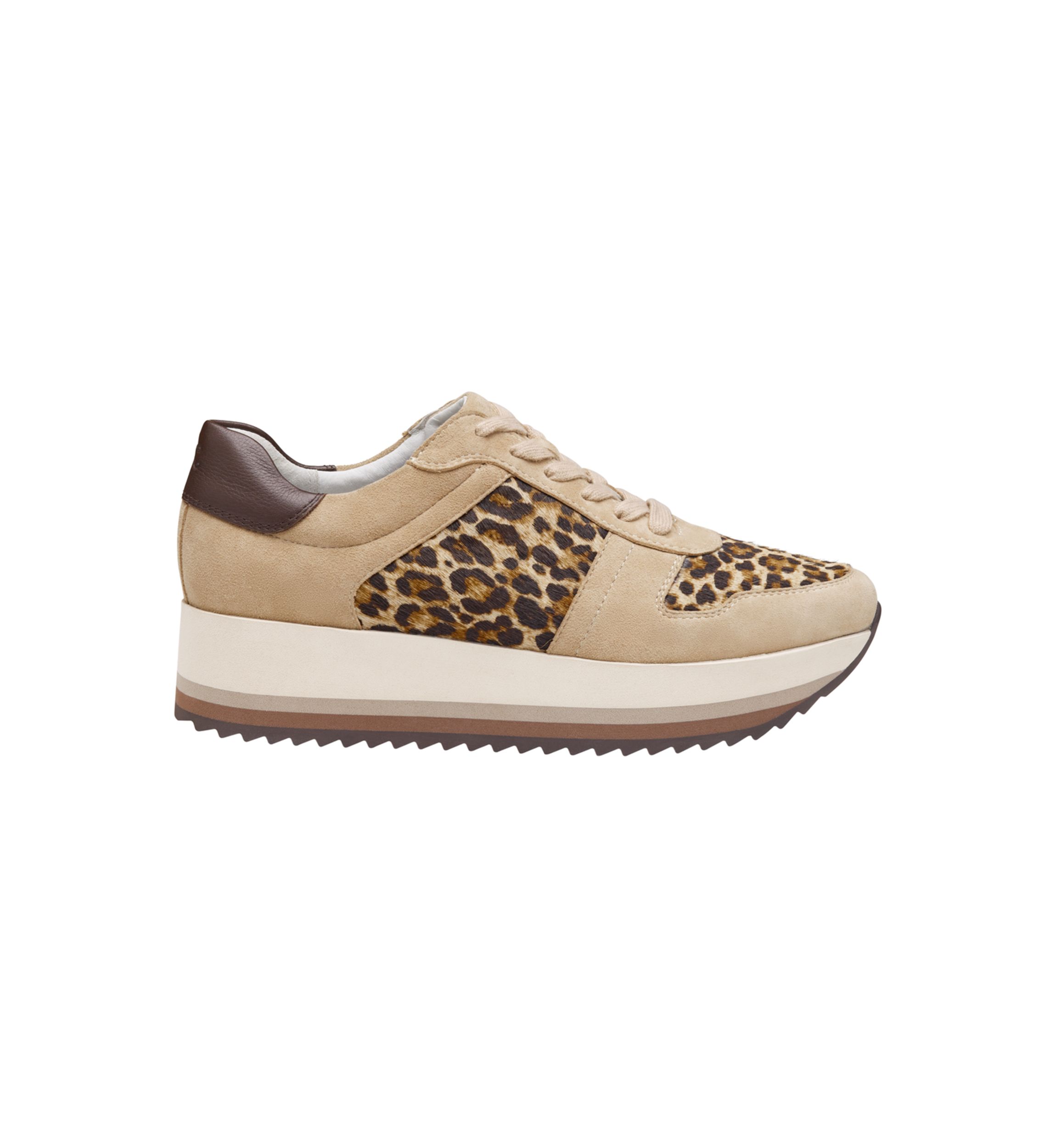 Gracie Color-Block Lace-Up Sneakers