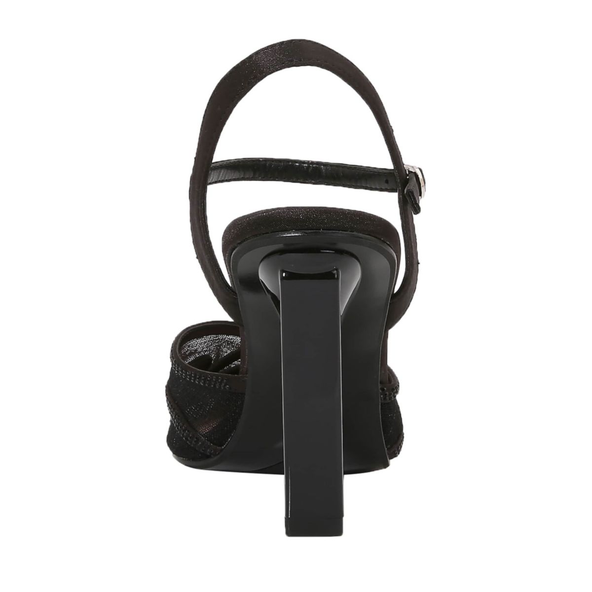 Gala, Mesh Satin Ankle Strap Pump