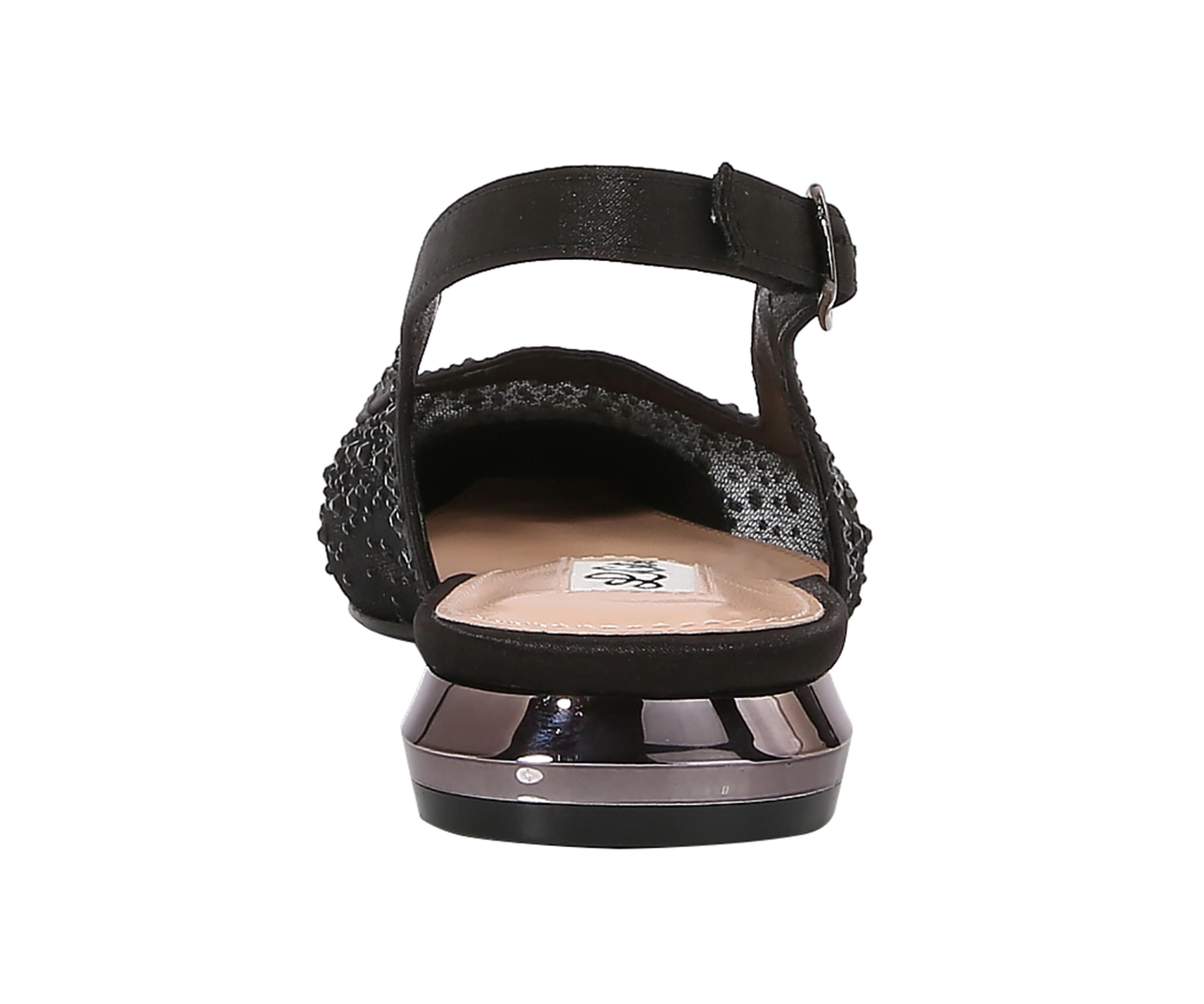 Kara, Rhinestone Mesh Flat