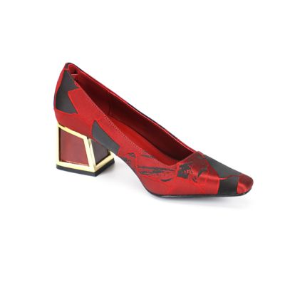 Ninety Union Women's Amanda Multi Color Floral Print Block Heel Pump, 14M